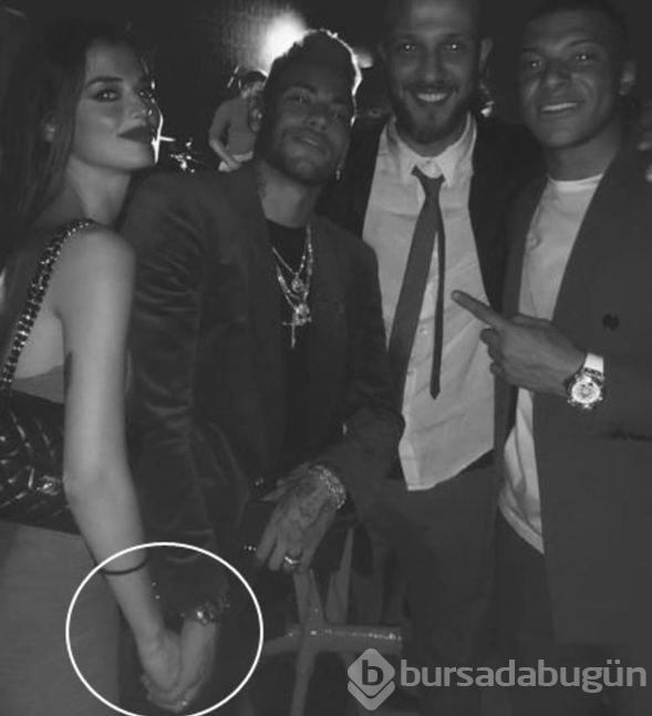 Neymar'ın partisine damga vuran Türk kızı!
