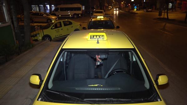 Kadın yolcu dehşeti yaşattı!
