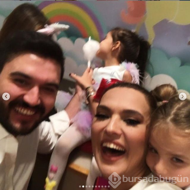 Demet Akalın-Okan Kurt çiftinin kızı Hira 5 yaşında