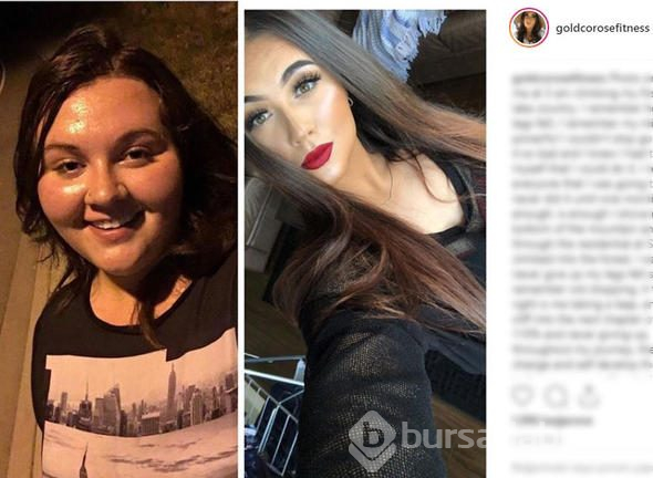 Genç kadının eşine az rastlanan değişimi
