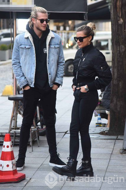 Loris Karius ile sevgilisi Sophia Thomalle'dan aşk pozları
