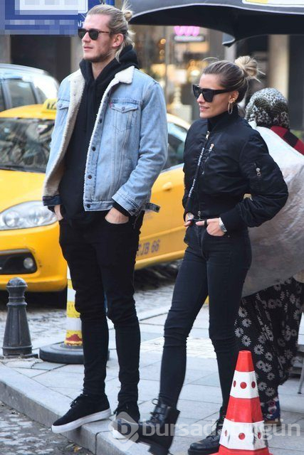 Loris Karius ile sevgilisi Sophia Thomalle'dan aşk pozları
