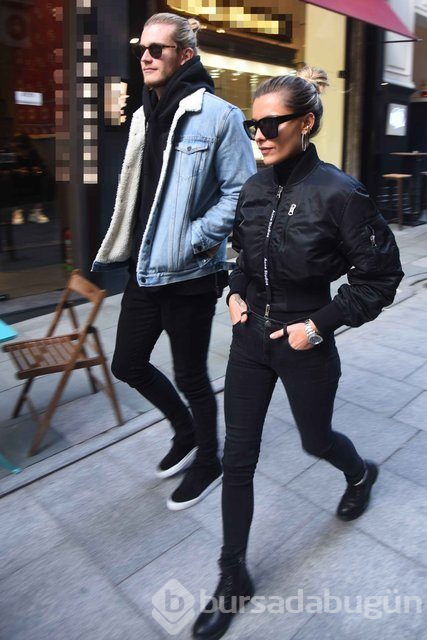 Loris Karius ile sevgilisi Sophia Thomalle'dan aşk pozları
