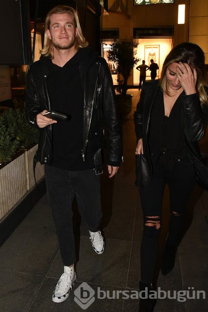 Loris Karius ile sevgilisi Sophia Thomalle'dan aşk pozları
