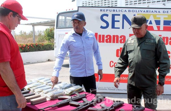 Venezuela'da ABD silahları ele geçirildi
