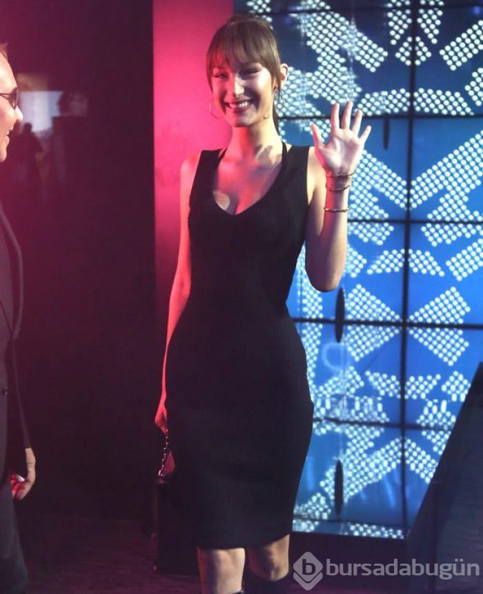 New York'taki etkinliğe Bella Hadid damgası
