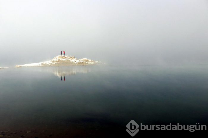 Sıfırın altında 27 derece... Bu fotoğraf bugün çekildi
