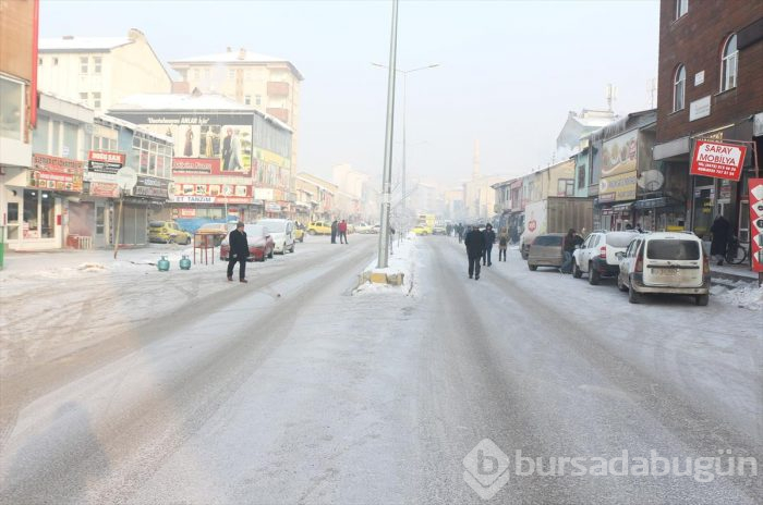 Sıfırın altında 27 derece... Bu fotoğraf bugün çekildi
