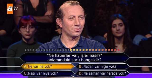 Kim Milyoner Olmak İster soruları ve cevapları! Temizlik görevlisi! Bakın ne kadar kazandı
