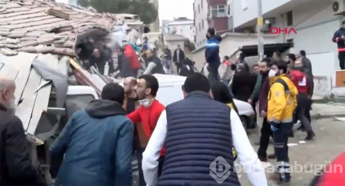 Kartal'da 8 katlı bina çöktü
