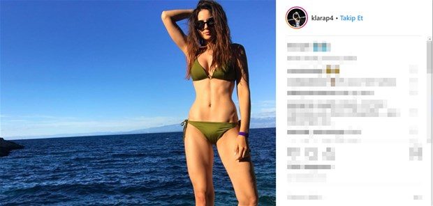 Hırvat voleybolcu mankenlere taş çıkartıyor