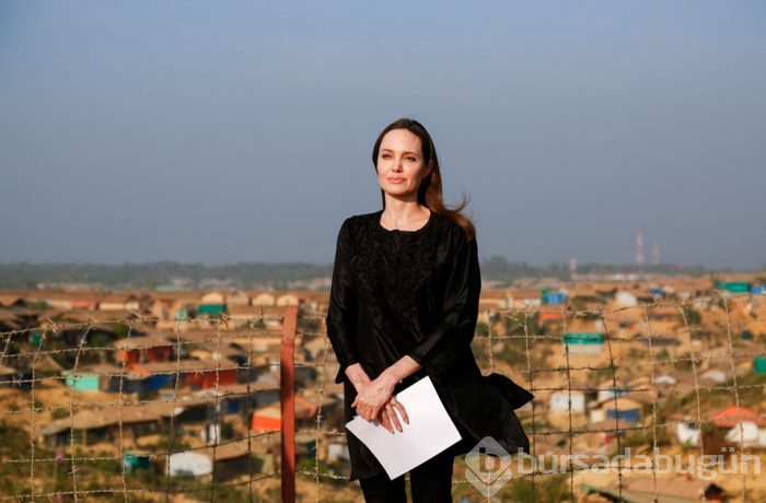 Angelina Jolie'den Arakanlı Müslümanlara ziyaret
