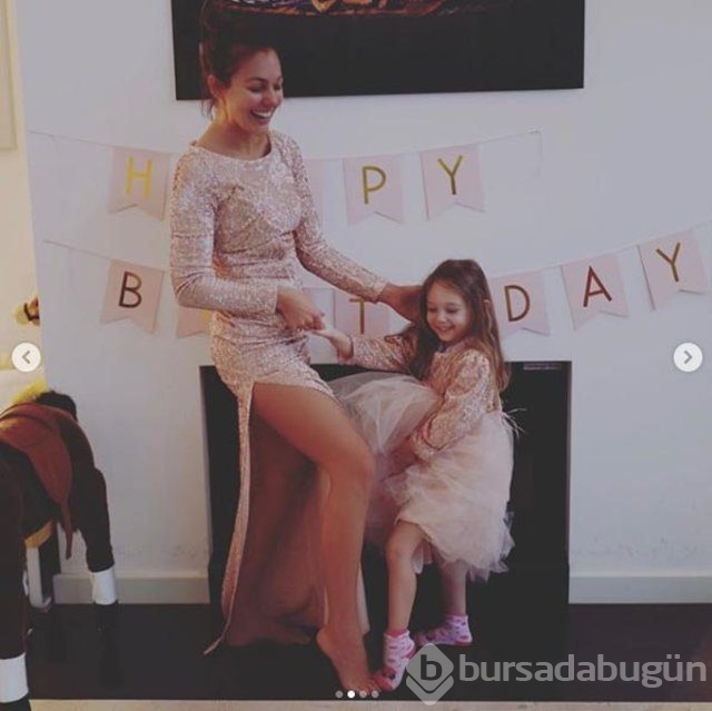 Meryem Uzerli kızı Lara'nın 5. yaşını kutladı
