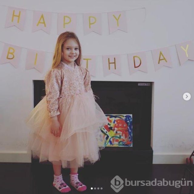Meryem Uzerli kızı Lara'nın 5. yaşını kutladı
