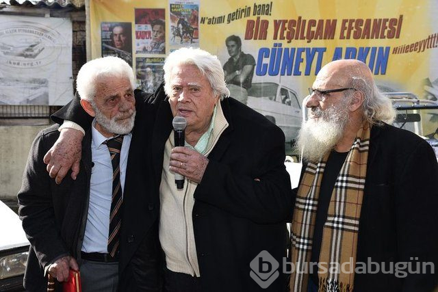Cüneyt Arkın, Yeşilçam'ın 'kötü adamlarıyla' buluştu
