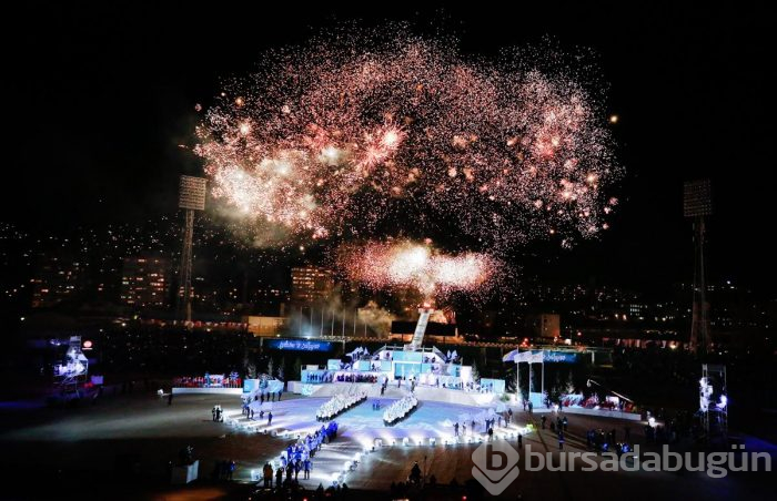 2019 Avrupa Gençlik Olimpik Kış Festivali'ne görkemli açılış
