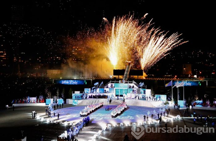 2019 Avrupa Gençlik Olimpik Kış Festivali'ne görkemli açılış
