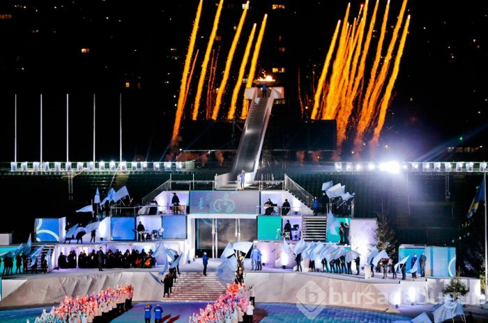 2019 Avrupa Gençlik Olimpik Kış Festivali'ne görkemli açılış
