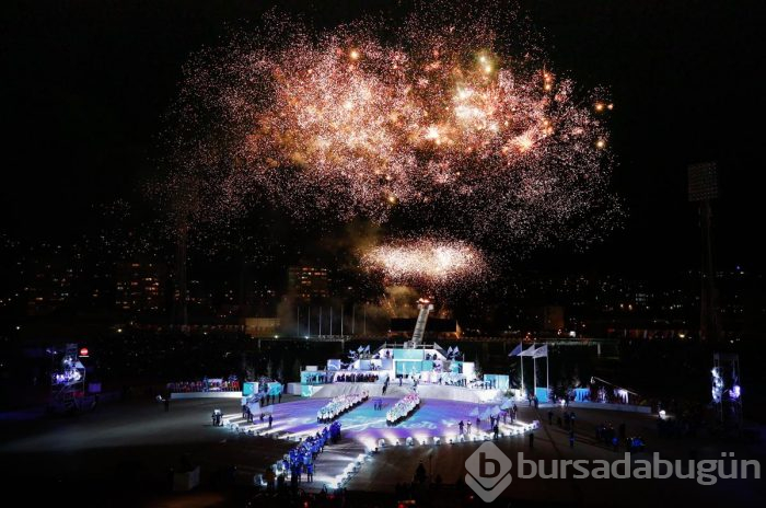 2019 Avrupa Gençlik Olimpik Kış Festivali'ne görkemli açılış

