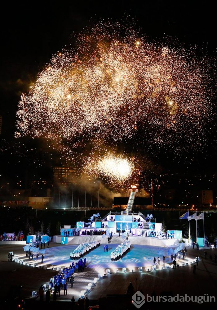 2019 Avrupa Gençlik Olimpik Kış Festivali'ne görkemli açılış
