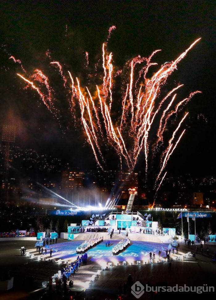 2019 Avrupa Gençlik Olimpik Kış Festivali'ne görkemli açılış
