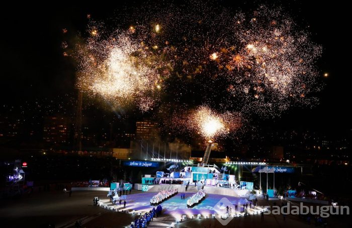 2019 Avrupa Gençlik Olimpik Kış Festivali'ne görkemli açılış

