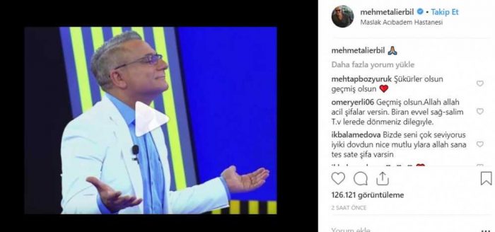 Mehmet Ali Erbil'den sevindiren paylaşım Son durumu nasıl?
