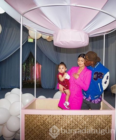 Kylie Jenner'dan kızı Stormi'nin 1. doğum günü için milyon dolarlık parti