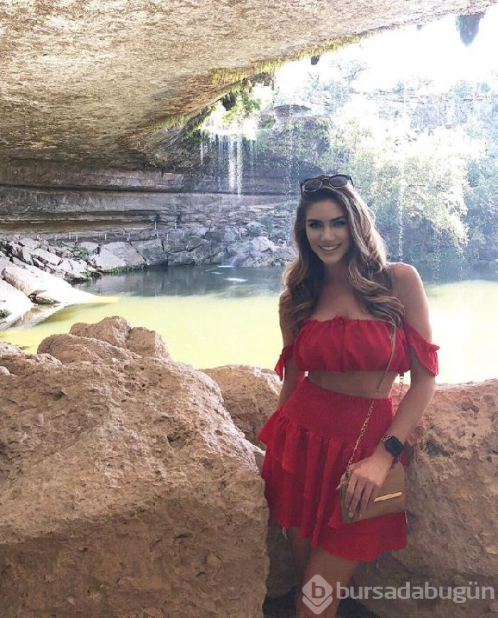 İşte karşınızda Patriots taraftarı Brittany Oldehoff
