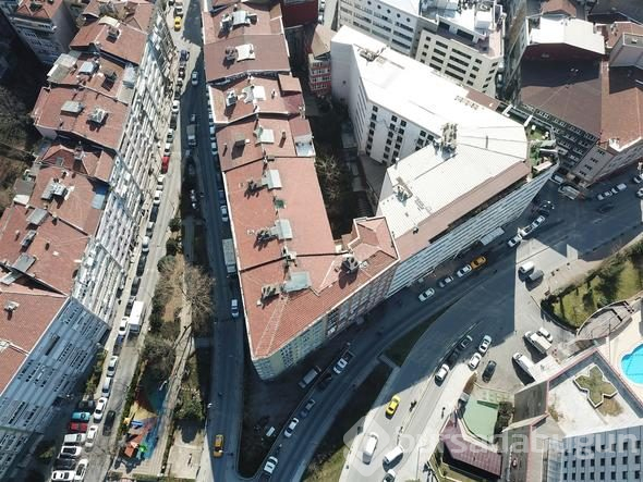 Şişli'de hareketli anlar
