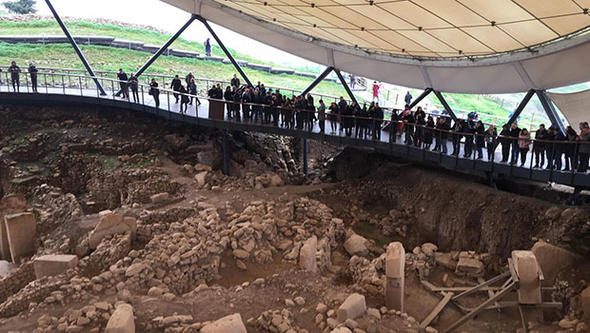 Göbeklitepe'ye ziyaretçi akını
