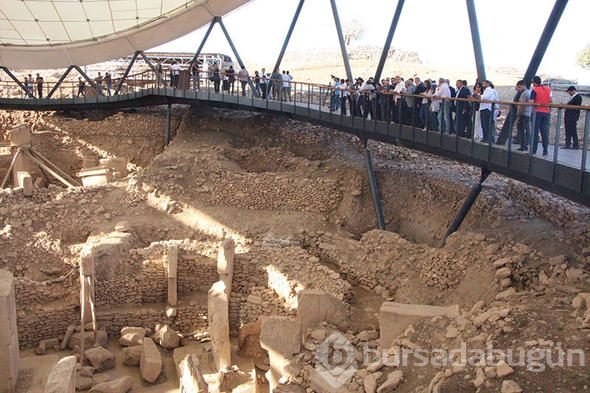 Göbeklitepe'ye ziyaretçi akını
