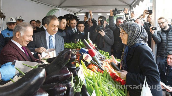 Sebzeye bir 'haller' oldu
