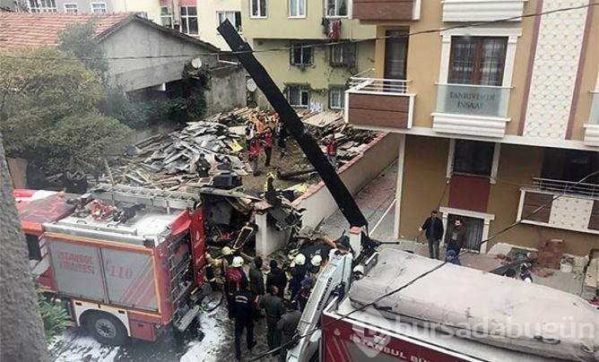 Faciayı önlediler! Bloklara çarpmayıp boş alana düştüler!