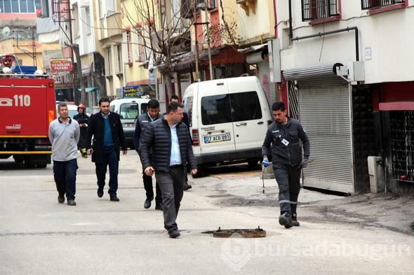Gaziantep'te kanalizasyon patlaması
