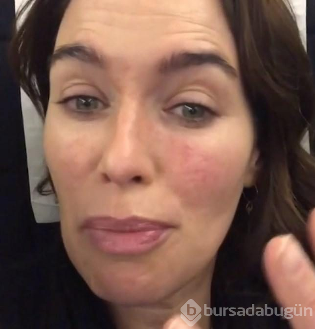Lena Headey'den makyajsız eleştirilerine küfürlü yanıt
