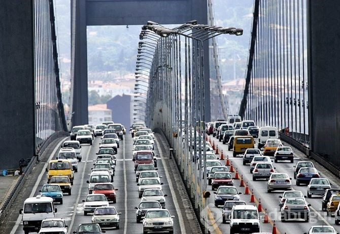 Trafiği en yoğun şehirler açıklandı
