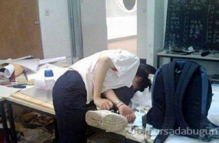 Her yerde uyuyabilen umursamaz insanlar
