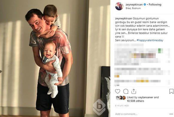 Sinem Kobal'dan 14 Şubat pozu!
