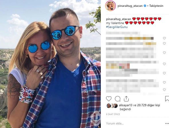 Sinem Kobal'dan 14 Şubat pozu!
