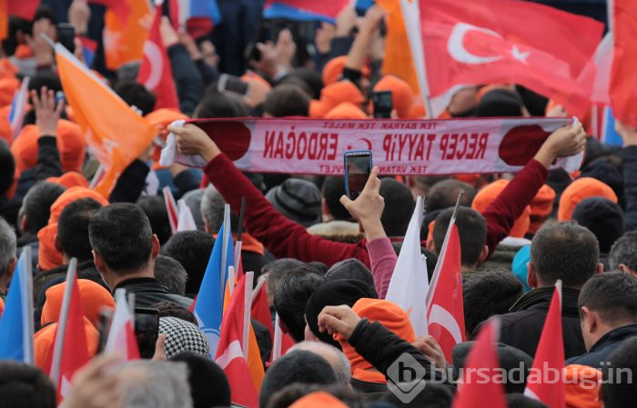 Cumhurbaşkanı Erdoğan Bursa'da