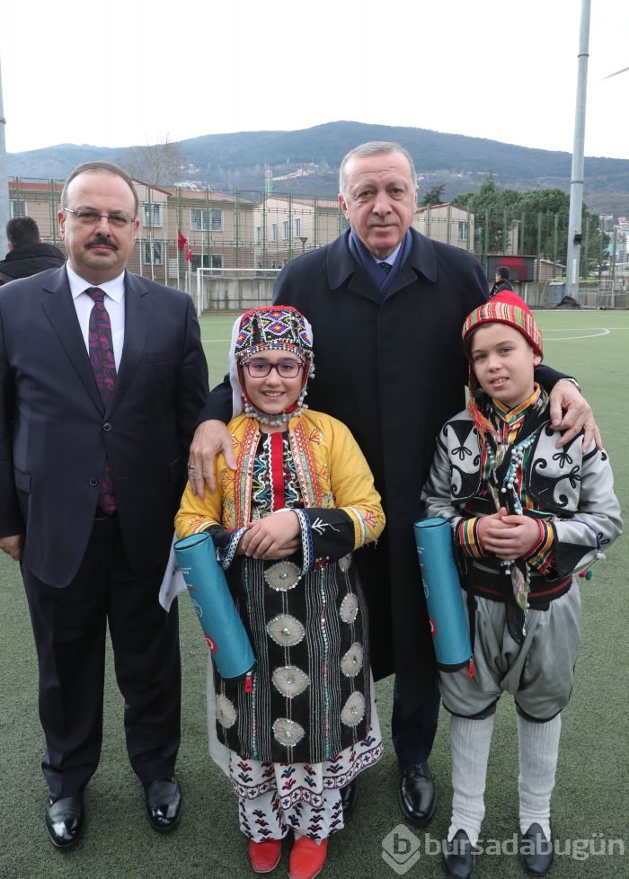 Cumhurbaşkanı Erdoğan Bursa'da