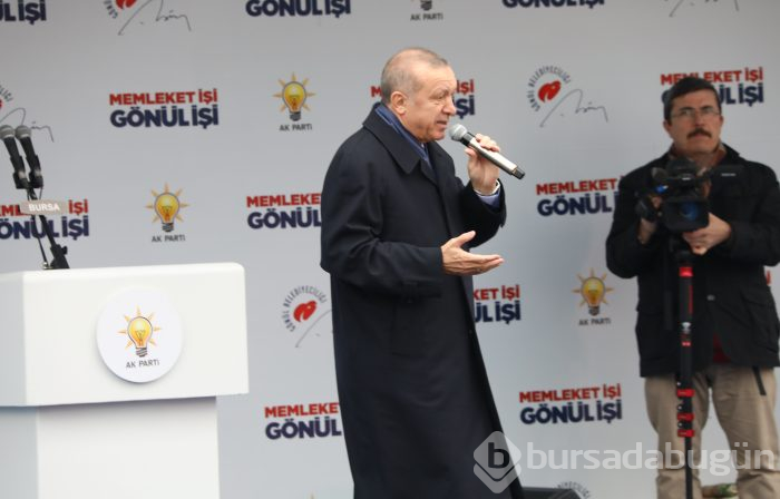 Cumhurbaşkanı Erdoğan Bursa'da