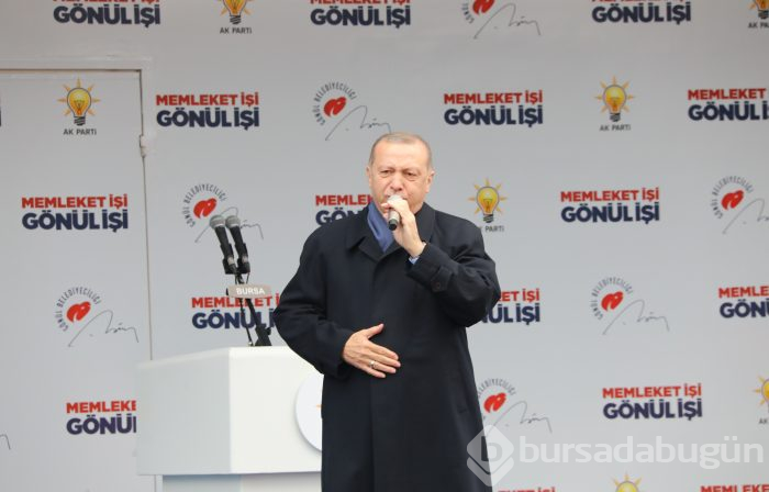 Cumhurbaşkanı Erdoğan Bursa'da