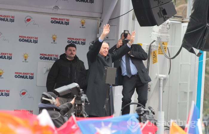 Cumhurbaşkanı Erdoğan Bursa'da