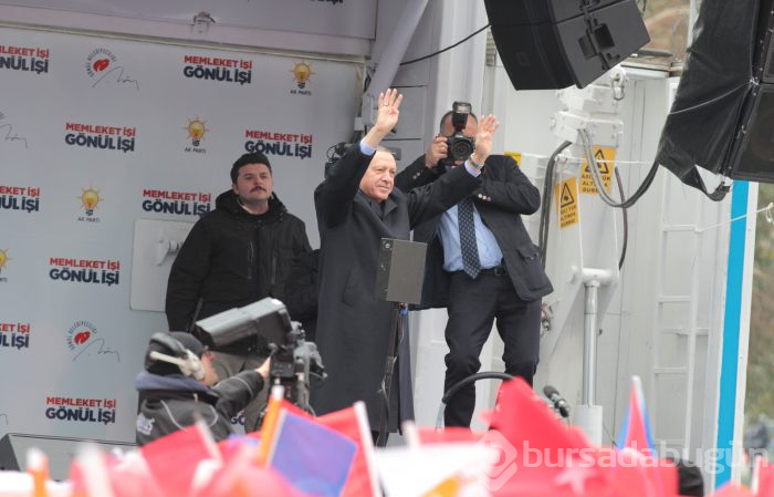 Cumhurbaşkanı Erdoğan Bursa'da