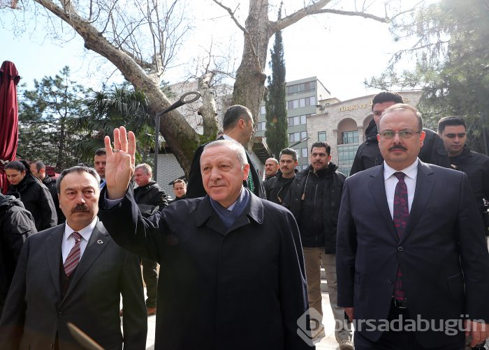 Cumhurbaşkanı Erdoğan Bursa'da