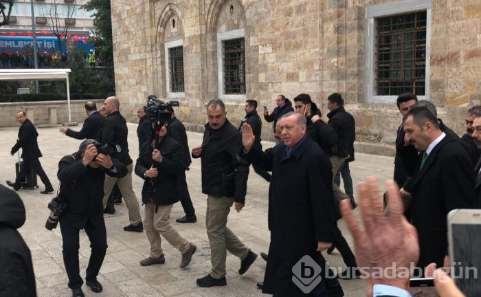 Cumhurbaşkanı Erdoğan Bursa'da