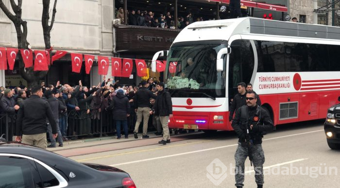 Cumhurbaşkanı Erdoğan Bursa'da