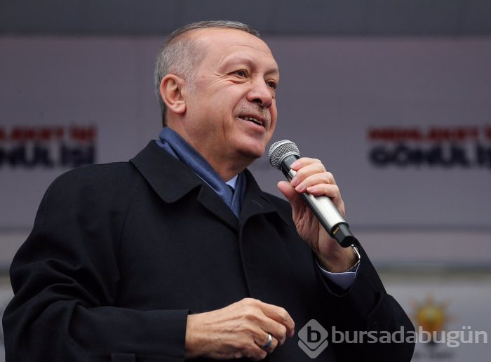 Cumhurbaşkanı Erdoğan Bursa'da